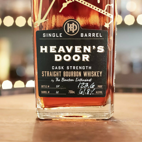 Heaven's Door Straight Bourbon Whiskey NV 750 ml.