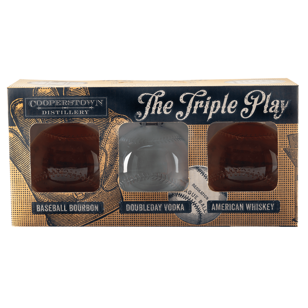 Cooperstown Distillery Triple Play Box Set