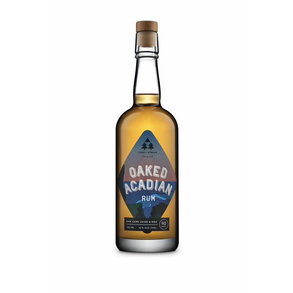 Three of Strong Oaked Acadian Rum